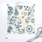 Trailing Floral Retro Beige Watercolor Garden Traditional Flowers Classic Grandmillennial Custom Printed Fabric by Spoonflower Various Fabrics by the Yard or Fat Quarter